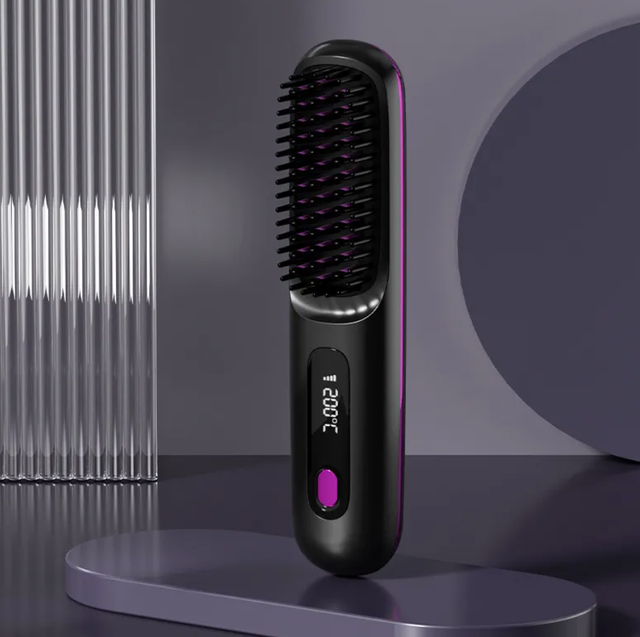 Ceramic Heat Hair Straightening Comb