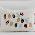 Embroidered Christmas Gift Style Cushion Pillow
