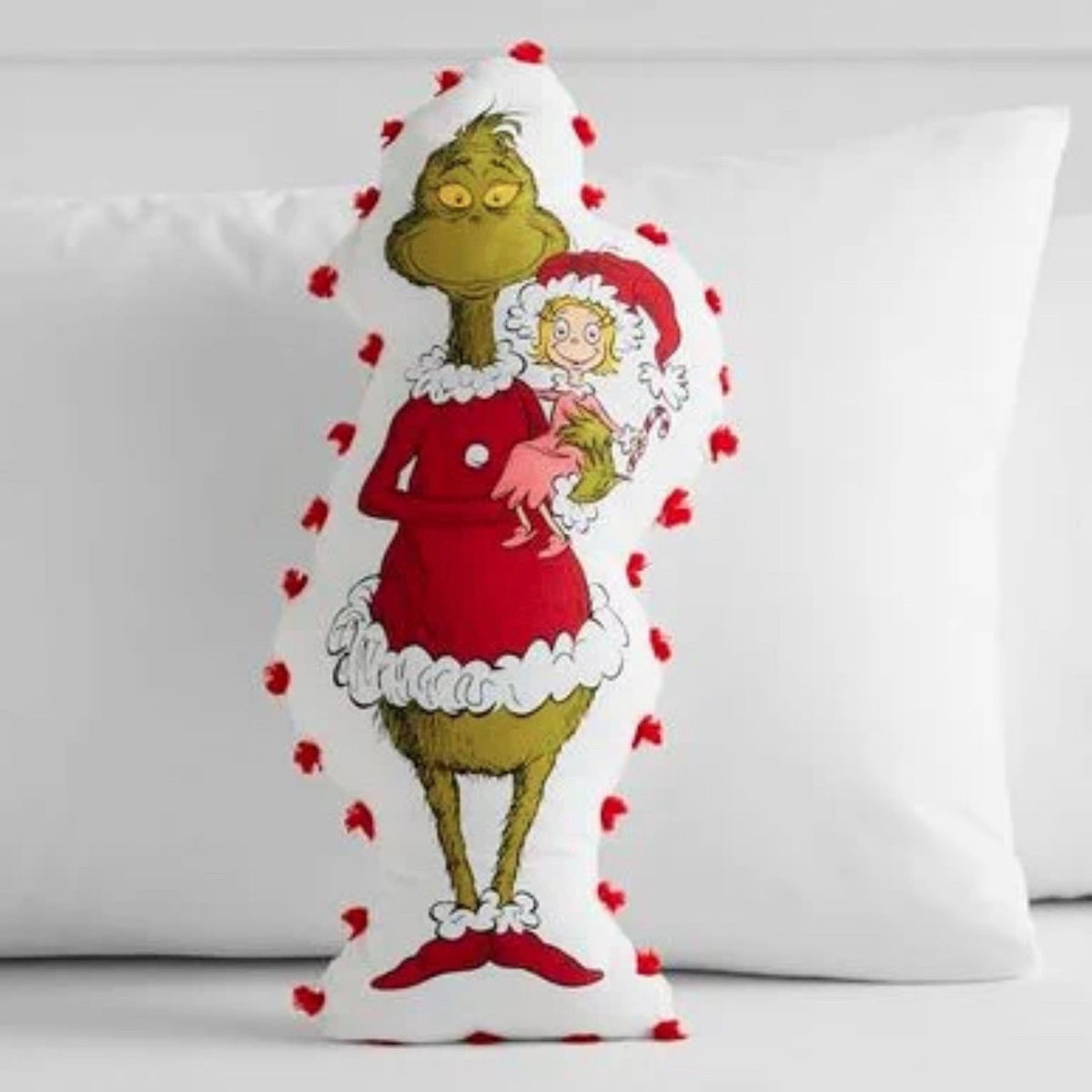 Embroidered Christmas Gift Style Cushion Pillow
