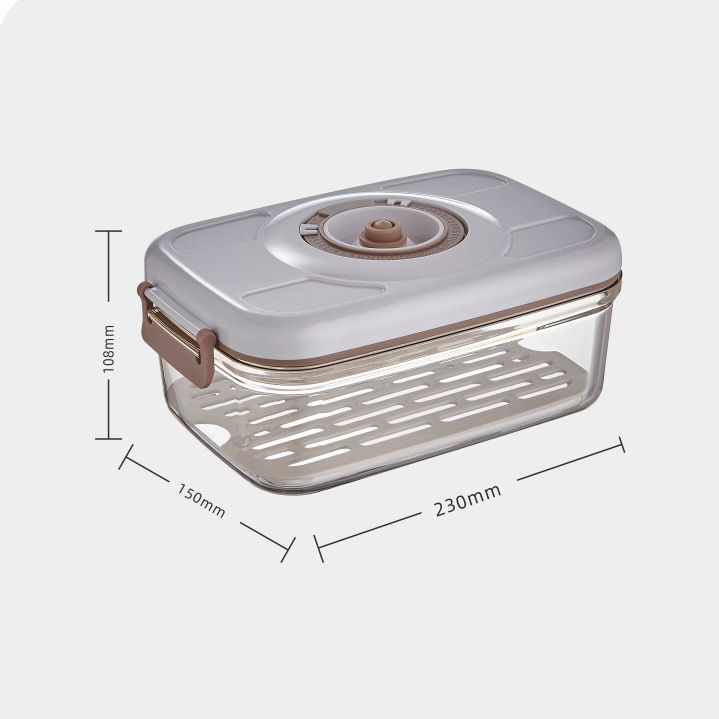 Food Vacuum Storage Box transparent container