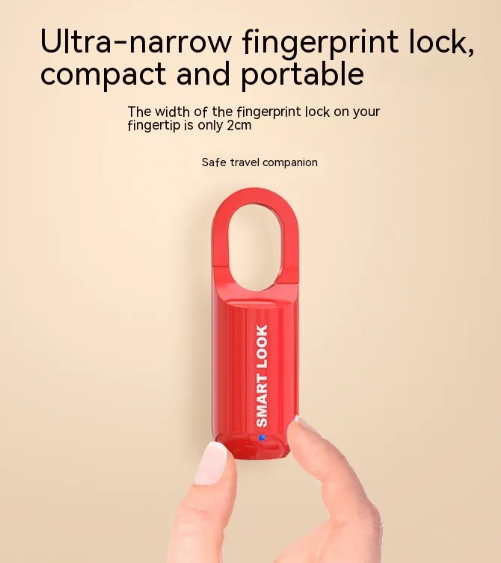 USB Charging Bag With Fingerprint Lock