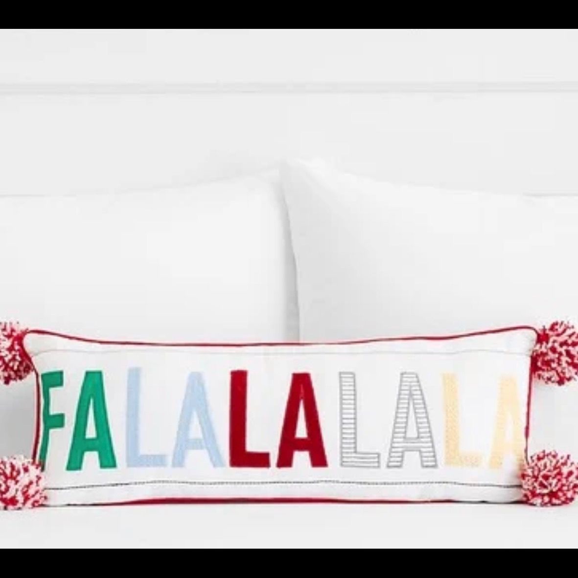 Embroidered Christmas Gift Style Cushion Pillow